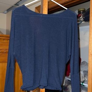 Navy blue sweater